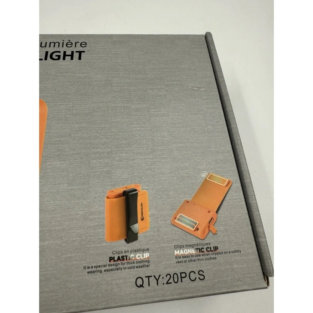 Safety Vest Light High Brightness‎ Vest Light 20 Pack